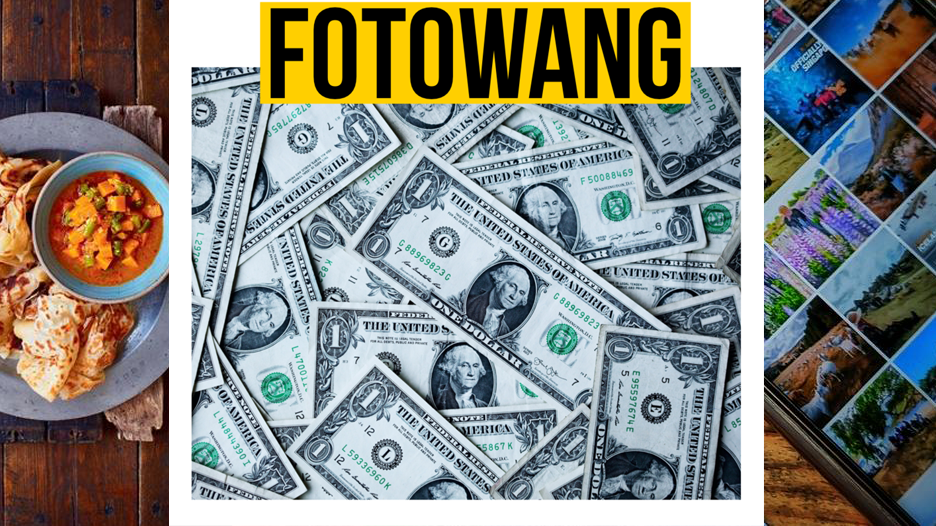 Buat duit dengan menjual gambar "Fotowang"